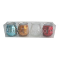 Tea Light Gift Box Craft Glass Candle Holder